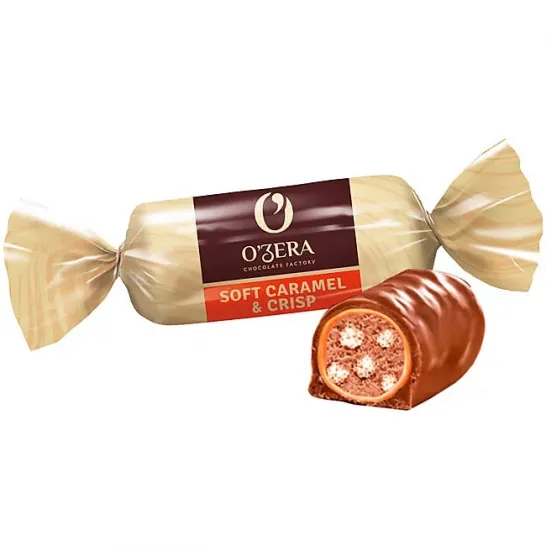 Конфета OZera caramel&сrisp КДВ